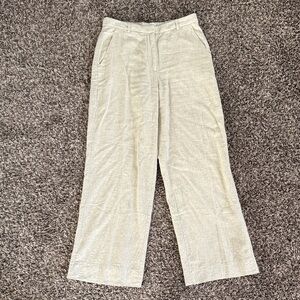 A&F Curve Love Linen Pants